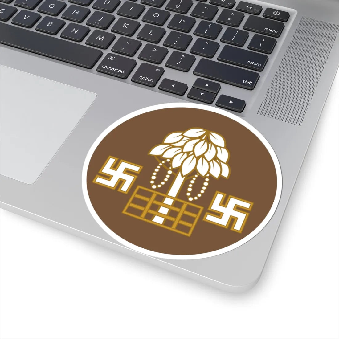 Badge of British Bihar and Orissa (India) (Coat of Arms) STICKER Vinyl Kiss-Cut Decal - The Sticker Space