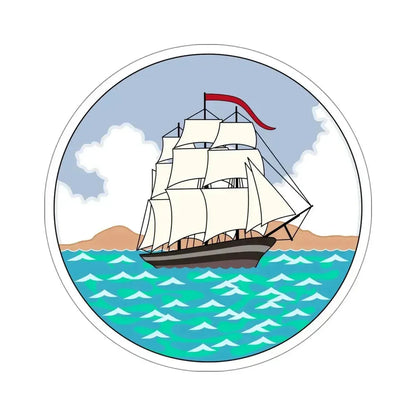 Badge of British Guiana (1875–1906) STICKER Vinyl Die-Cut Decal - The Sticker Space