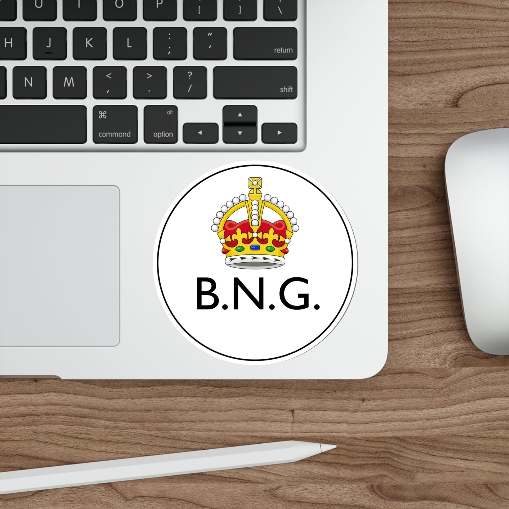 Badge of British New Guinea (1888-1906) STICKER Vinyl Die-Cut Decal-The Sticker Space