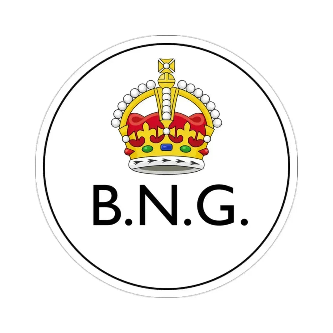 Badge of British New Guinea (1888-1906) STICKER Vinyl Die-Cut Decal 2 Inch - The Sticker Space