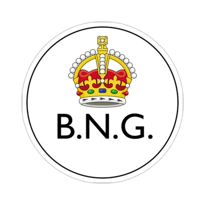 Badge of British New Guinea (1888-1906) STICKER Vinyl Die-Cut Decal 2 Inch - The Sticker Space
