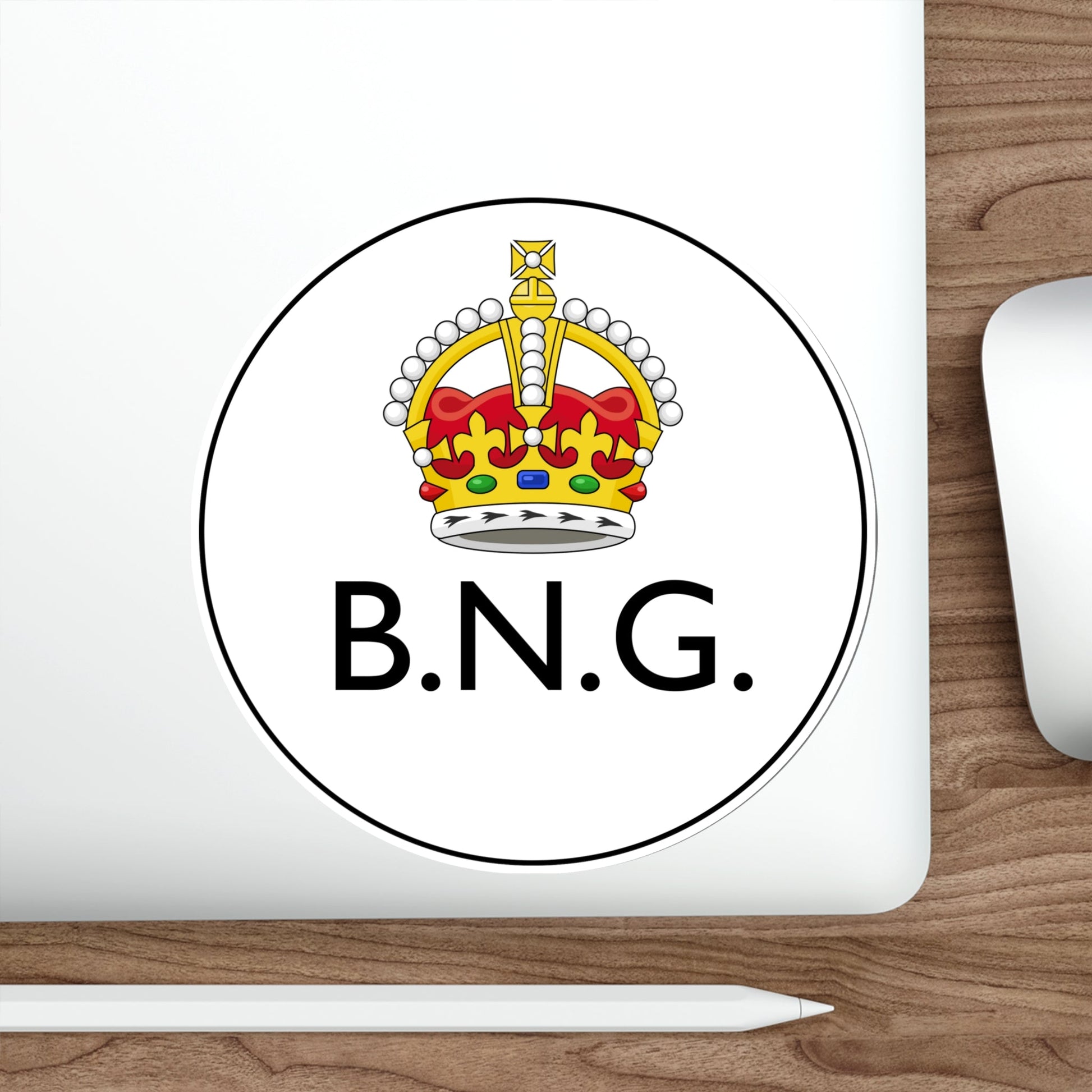 Badge of British New Guinea (1888-1906) STICKER Vinyl Die-Cut Decal-The Sticker Space