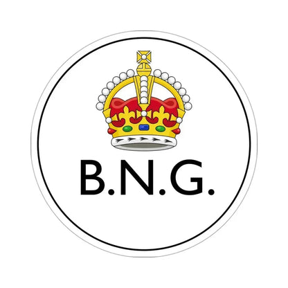Badge of British New Guinea (1888-1906) STICKER Vinyl Die-Cut Decal 3 Inch - The Sticker Space