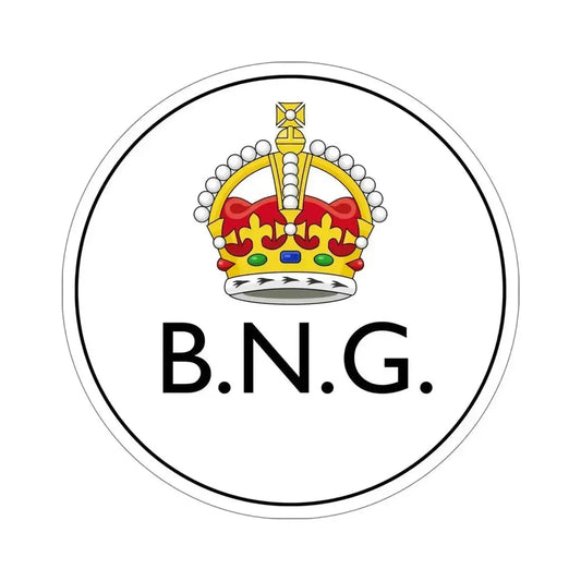 Badge of British New Guinea (1888-1906) STICKER Vinyl Die-Cut Decal 6 Inch - The Sticker Space