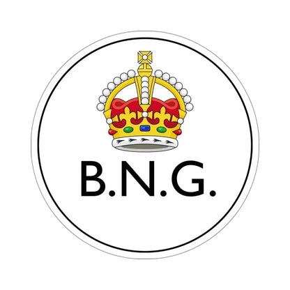 Badge of British New Guinea (1888-1906) STICKER Vinyl Die-Cut Decal - The Sticker Space
