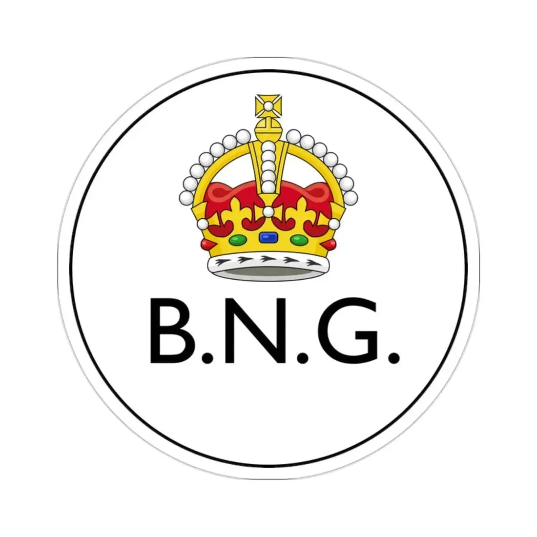 Badge of British New Guinea (1888-1906) STICKER Vinyl Die-Cut Decal - The Sticker Space