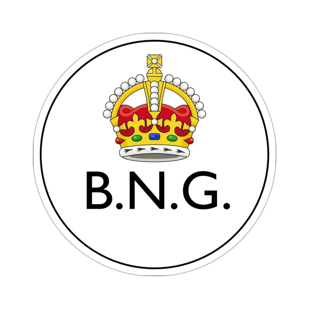 Badge of British New Guinea (1888-1906) STICKER Vinyl Die-Cut Decal - The Sticker Space