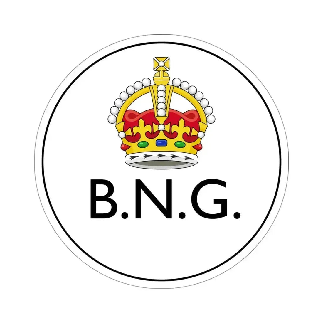 Badge of British New Guinea (1888-1906) STICKER Vinyl Die-Cut Decal - The Sticker Space