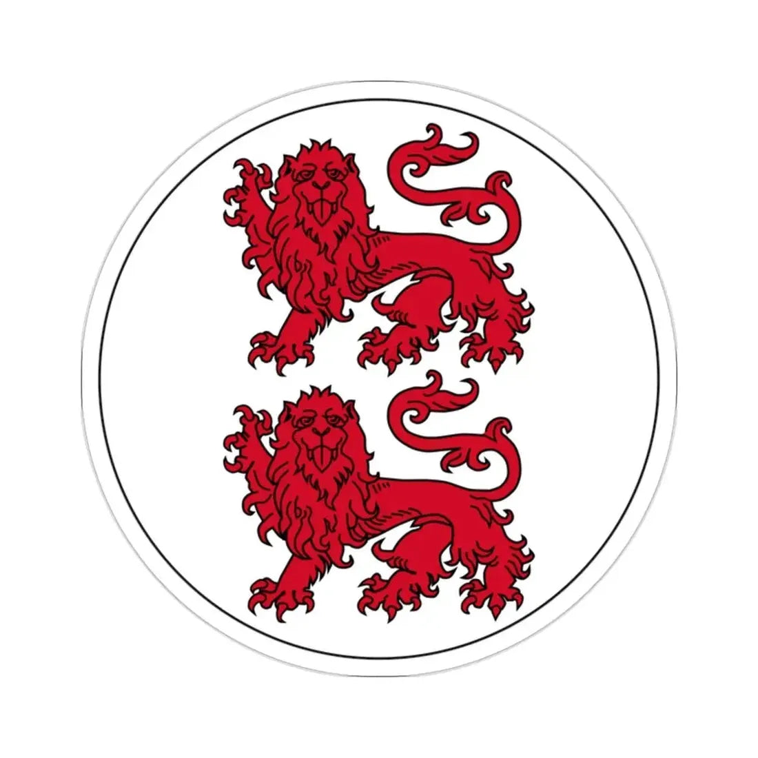 Badge of Cyprus (1905–1960) STICKER Vinyl Die-Cut Decal 2 Inch - The Sticker Space