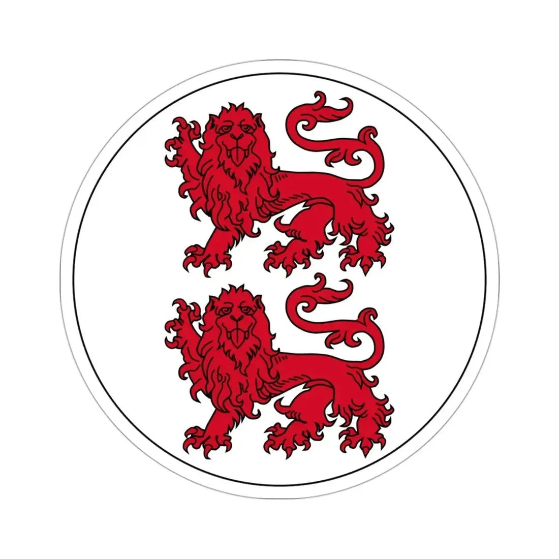 Badge of Cyprus (1905–1960) STICKER Vinyl Die-Cut Decal 3 Inch - The Sticker Space