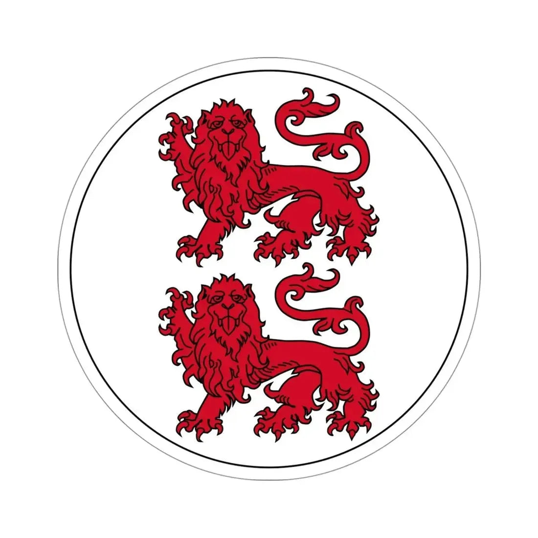 Badge of Cyprus (1905–1960) STICKER Vinyl Die-Cut Decal 4 Inch - The Sticker Space