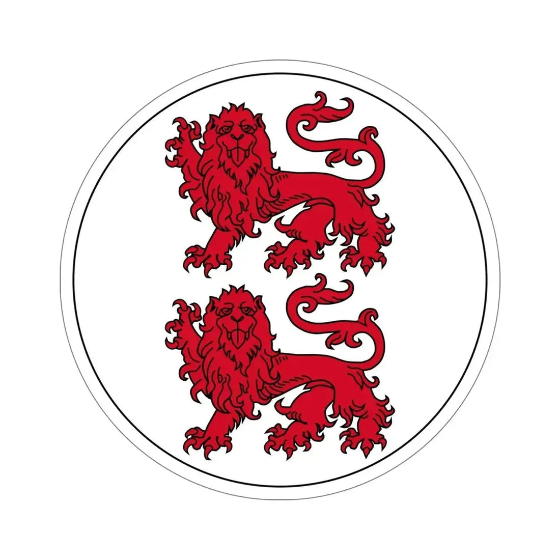 Badge of Cyprus (1905–1960) STICKER Vinyl Die-Cut Decal 6 Inch - The Sticker Space