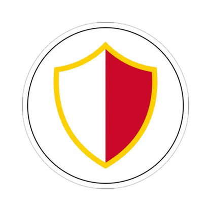 Badge of Malta (1898–1943) STICKER Vinyl Die-Cut Decal 2 Inch - The Sticker Space