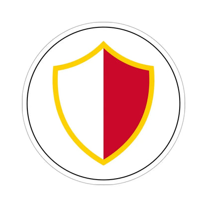 Badge of Malta (1898–1943) STICKER Vinyl Die-Cut Decal 4 Inch - The Sticker Space