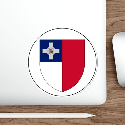 Badge of Malta (1943–1964) STICKER Vinyl Die-Cut Decal-The Sticker Space