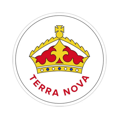 Badge of Newfoundland (1870–1904) STICKER Vinyl Die-Cut Decal 2 Inch - The Sticker Space