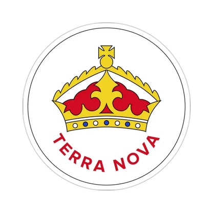 Badge of Newfoundland (1870–1904) STICKER Vinyl Die-Cut Decal 2 Inch - The Sticker Space