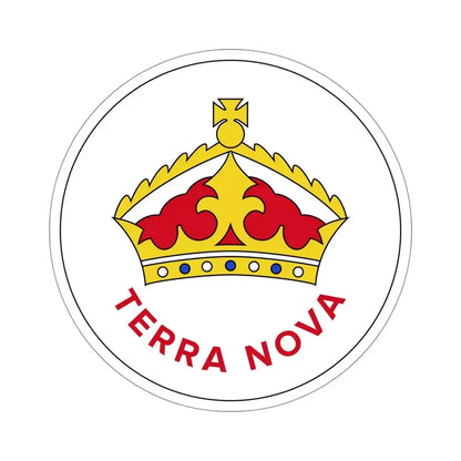 Badge of Newfoundland (1870–1904) STICKER Vinyl Die-Cut Decal 5 Inch - The Sticker Space