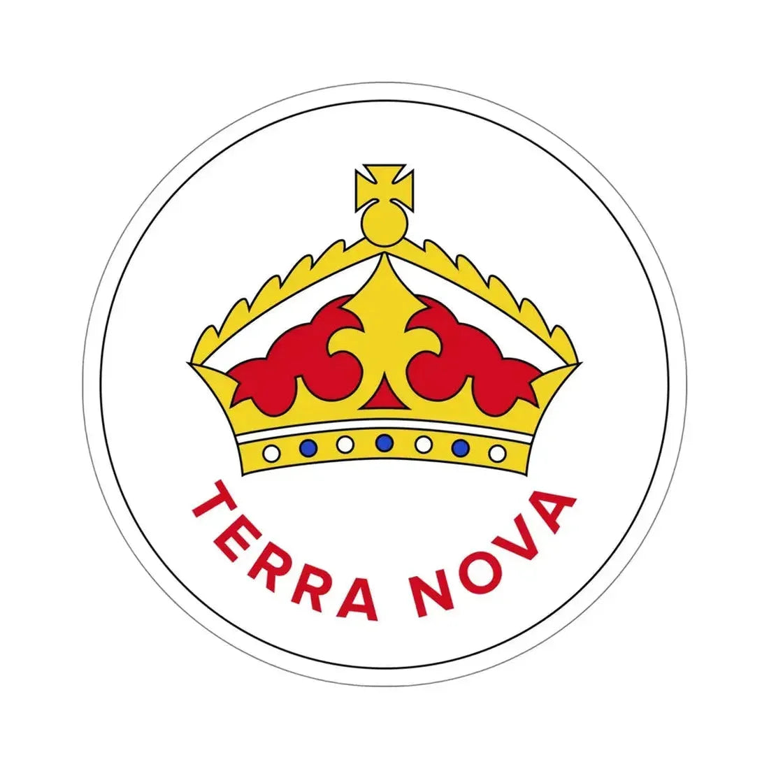 Badge of Newfoundland (1870–1904) STICKER Vinyl Die-Cut Decal 6 Inch - The Sticker Space