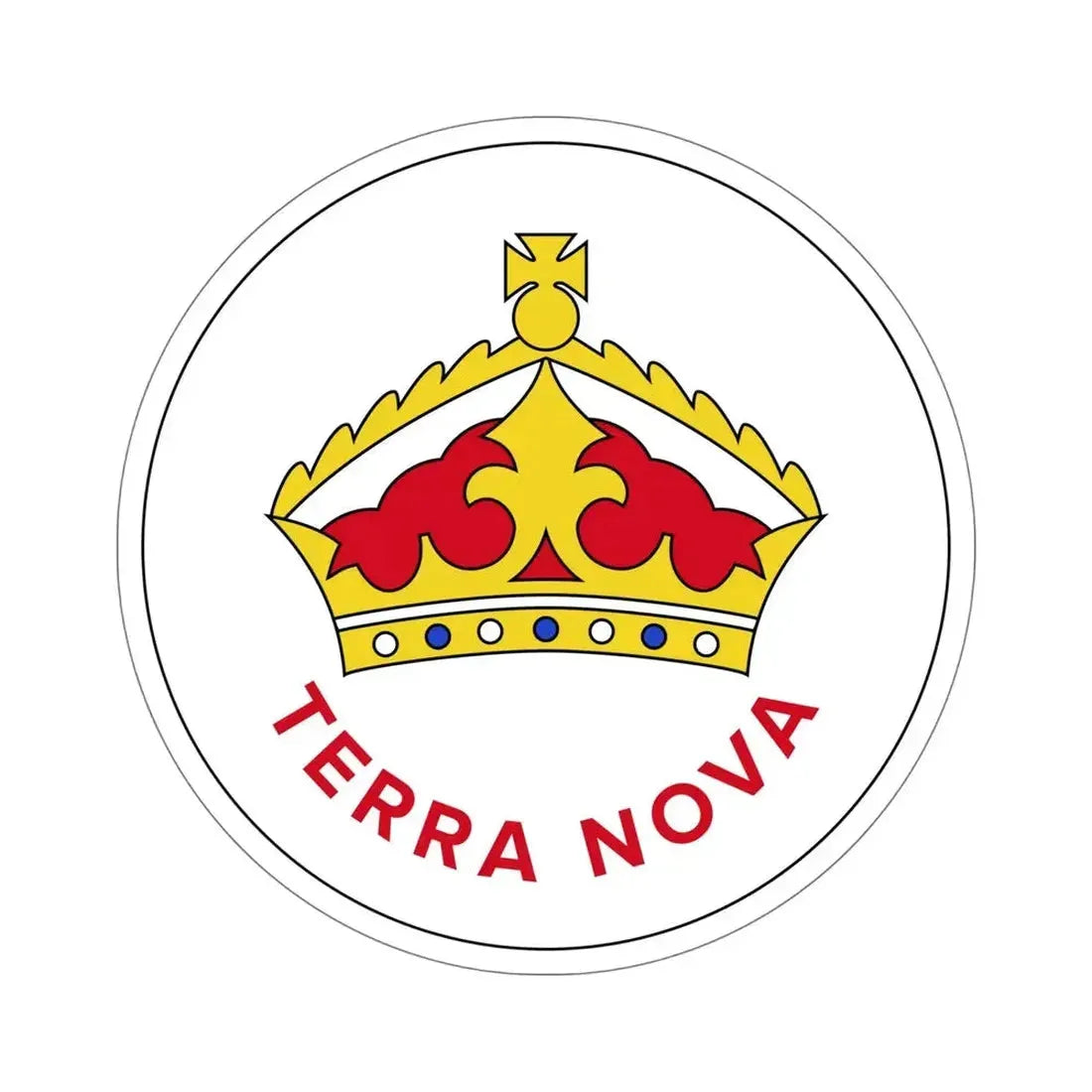 Badge of Newfoundland (1870–1904) STICKER Vinyl Die-Cut Decal - The Sticker Space