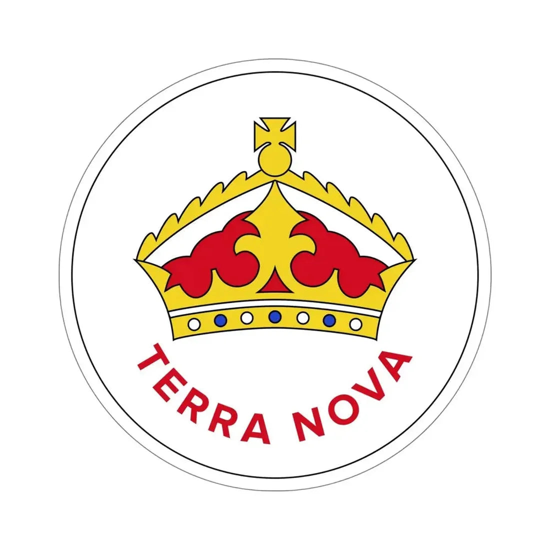 Badge of Newfoundland (1870–1904) STICKER Vinyl Die-Cut Decal - The Sticker Space