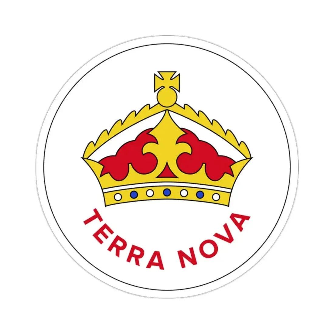 Badge of Newfoundland (1870–1904) STICKER Vinyl Die-Cut Decal - The Sticker Space