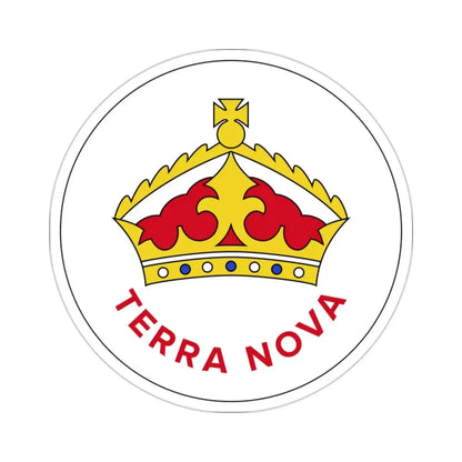 Badge of Newfoundland (1870–1904) STICKER Vinyl Die-Cut Decal - The Sticker Space