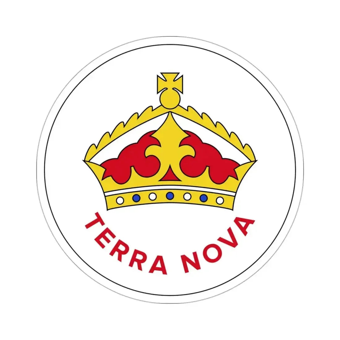 Badge of Newfoundland (1870–1904) STICKER Vinyl Die-Cut Decal - The Sticker Space