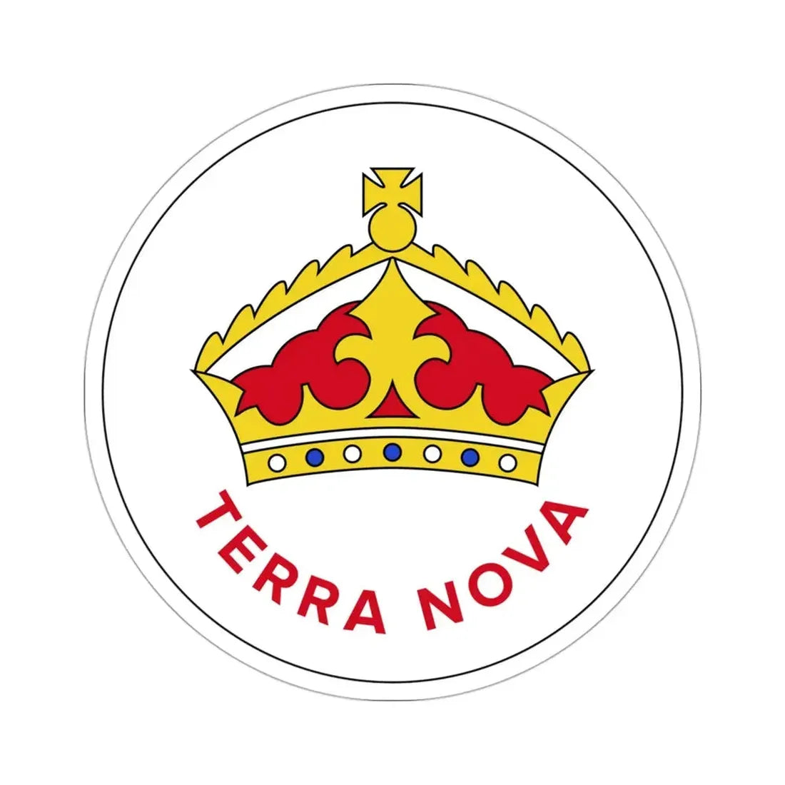 Badge of Newfoundland (1870–1904) STICKER Vinyl Die-Cut Decal - The Sticker Space