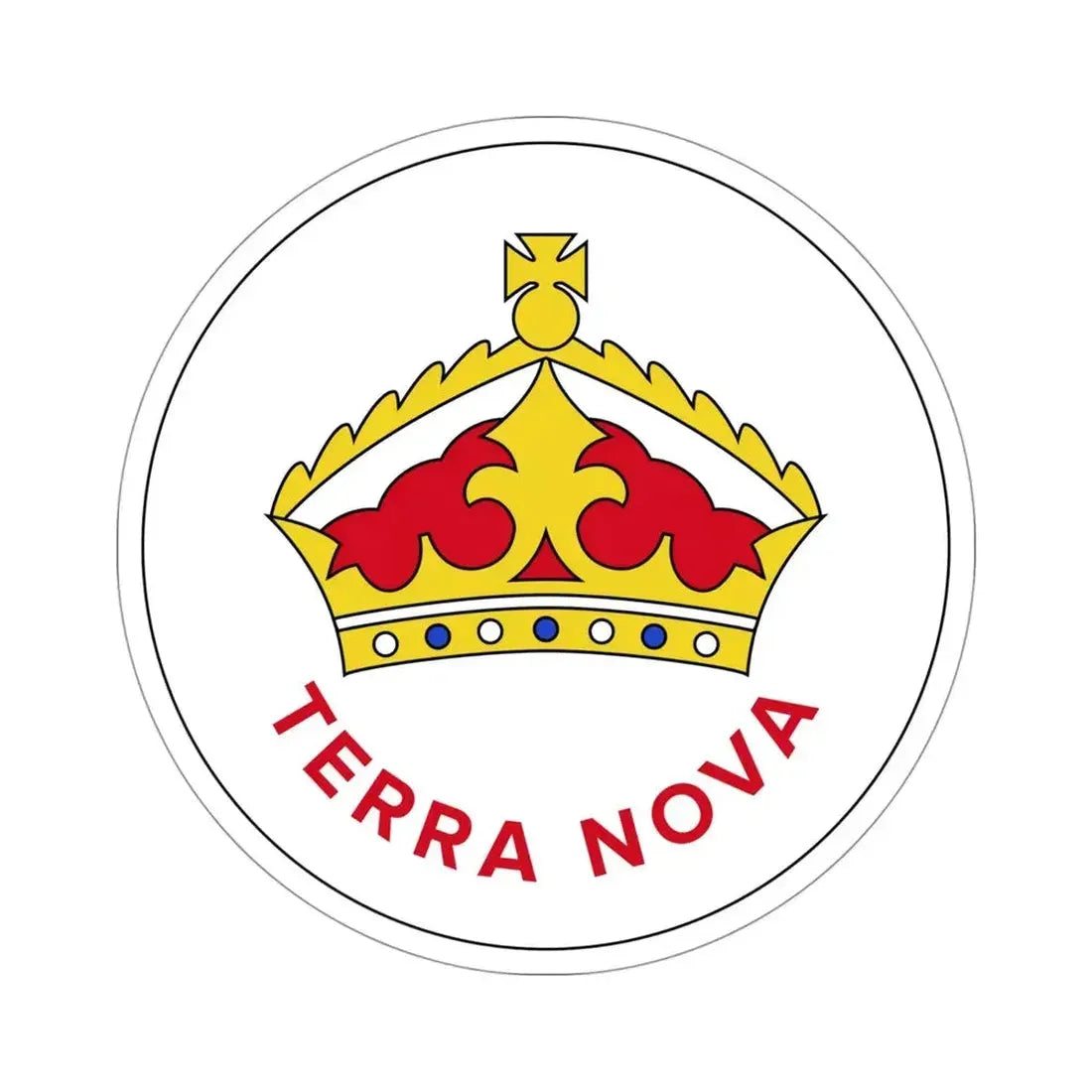 Badge of Newfoundland (1870–1904) STICKER Vinyl Die-Cut Decal - The Sticker Space