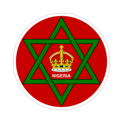 Badge of Nigeria (1914–1952) STICKER Vinyl Die-Cut Decal-2 Inch-The Sticker Space