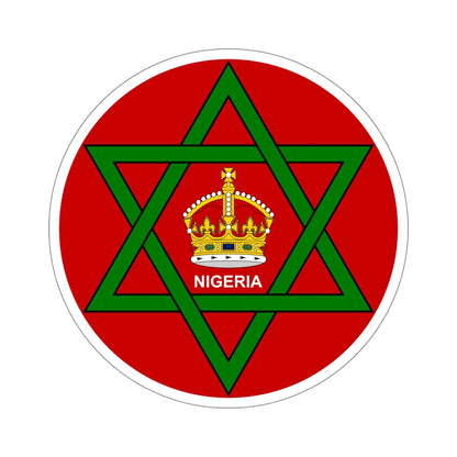 Badge of Nigeria (1914–1952) STICKER Vinyl Die-Cut Decal-6 Inch-The Sticker Space