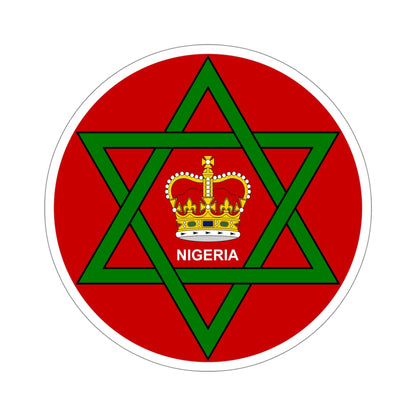 Badge of Nigeria (1952–1960) STICKER Vinyl Die-Cut Decal-5 Inch-The Sticker Space