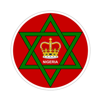 Badge of Nigeria (1952–1960) STICKER Vinyl Die-Cut Decal-6 Inch-The Sticker Space