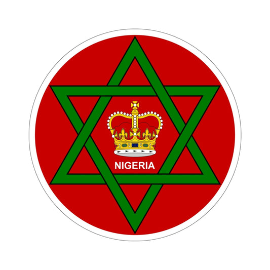 Badge of Nigeria (1952–1960) STICKER Vinyl Die-Cut Decal-6 Inch-The Sticker Space