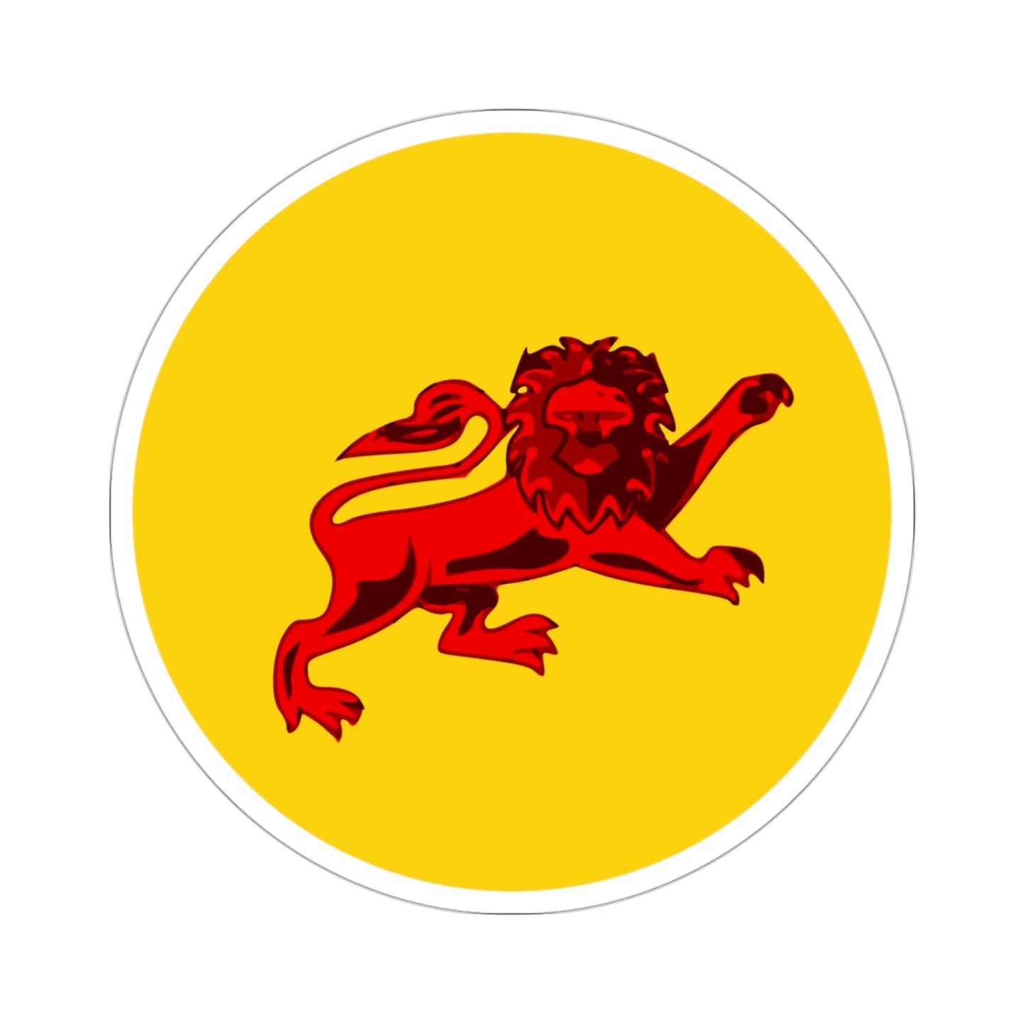 Badge of North Borneo (1882–1902) STICKER Vinyl Die-Cut Decal-3 Inch-The Sticker Space