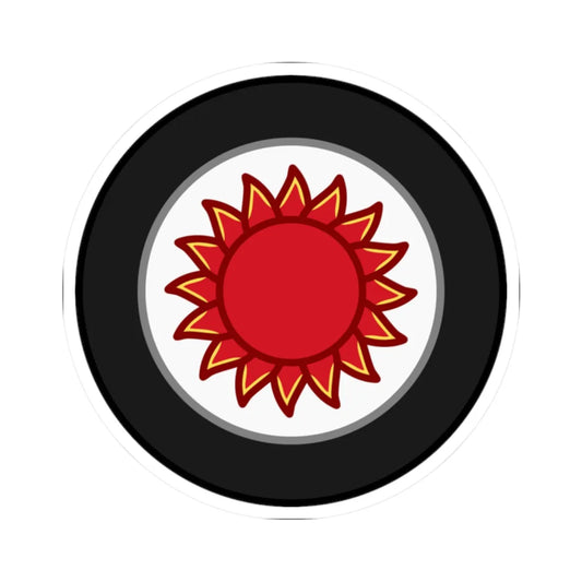 Badge of Office of Assiniboine Herald Canadian Heraldic Authority (Canada) (Coat of Arms) STICKER Vinyl Kiss-Cut Decal 2 Inch White - The Sticker Space