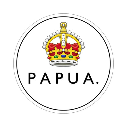 Badge of Papua (1906-1942-1945-1949) STICKER Vinyl Die-Cut Decal - The Sticker Space
