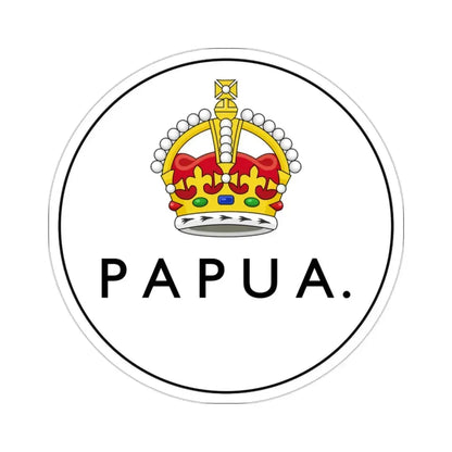 Badge of Papua (1906-1942-1945-1949) STICKER Vinyl Die-Cut Decal - The Sticker Space