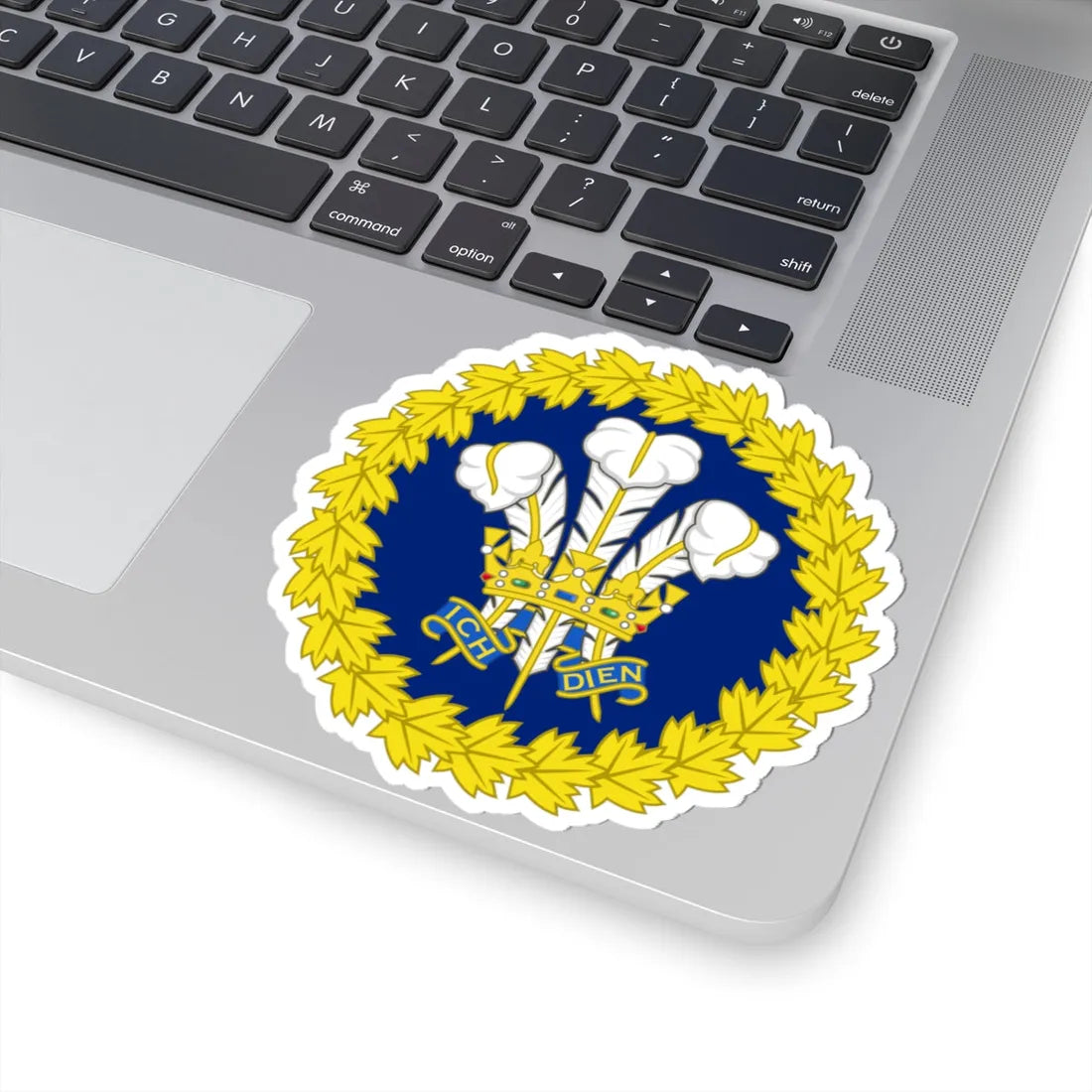 Badge of Prince Charles The Prince of Wales Royal Tour of Canada 2012 (Canada) (Coat of Arms) STICKER Vinyl Kiss-Cut Decal - The Sticker Space