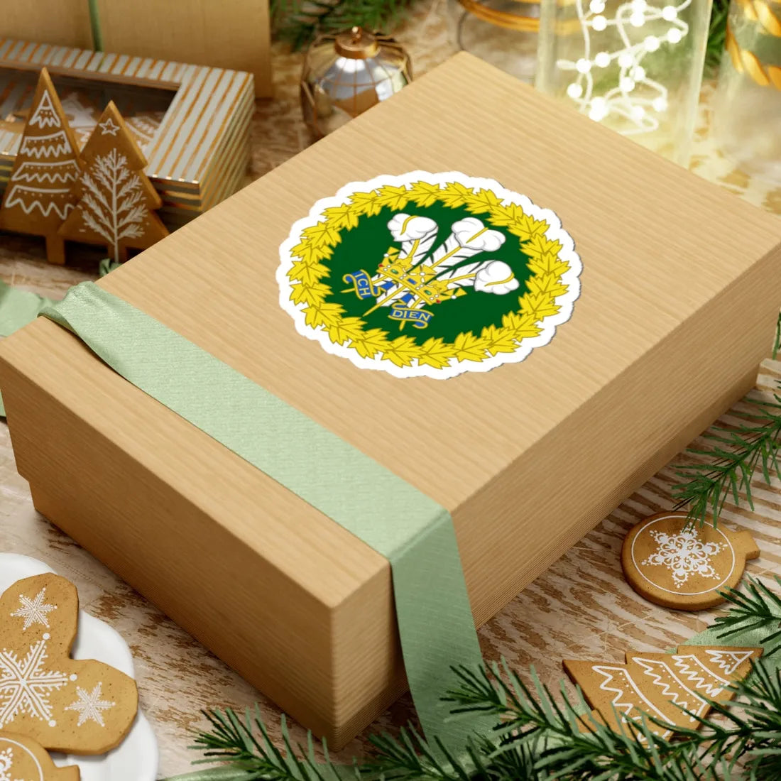 Badge of Prince Charles The Prince of Wales Royal Tour of Canada 2014 (Canada) (Coat of Arms) STICKER Vinyl Kiss-Cut Decal - The Sticker Space