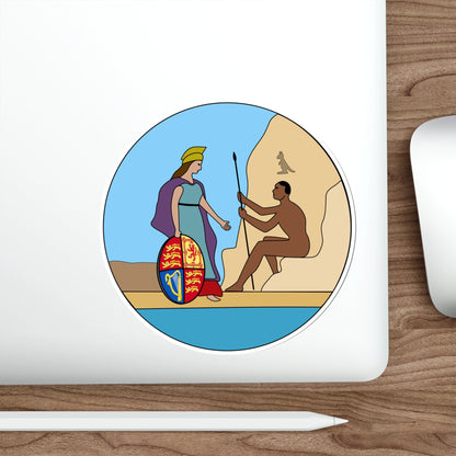 Badge of South Australia (1876–1904) STICKER Vinyl Die-Cut Decal-The Sticker Space