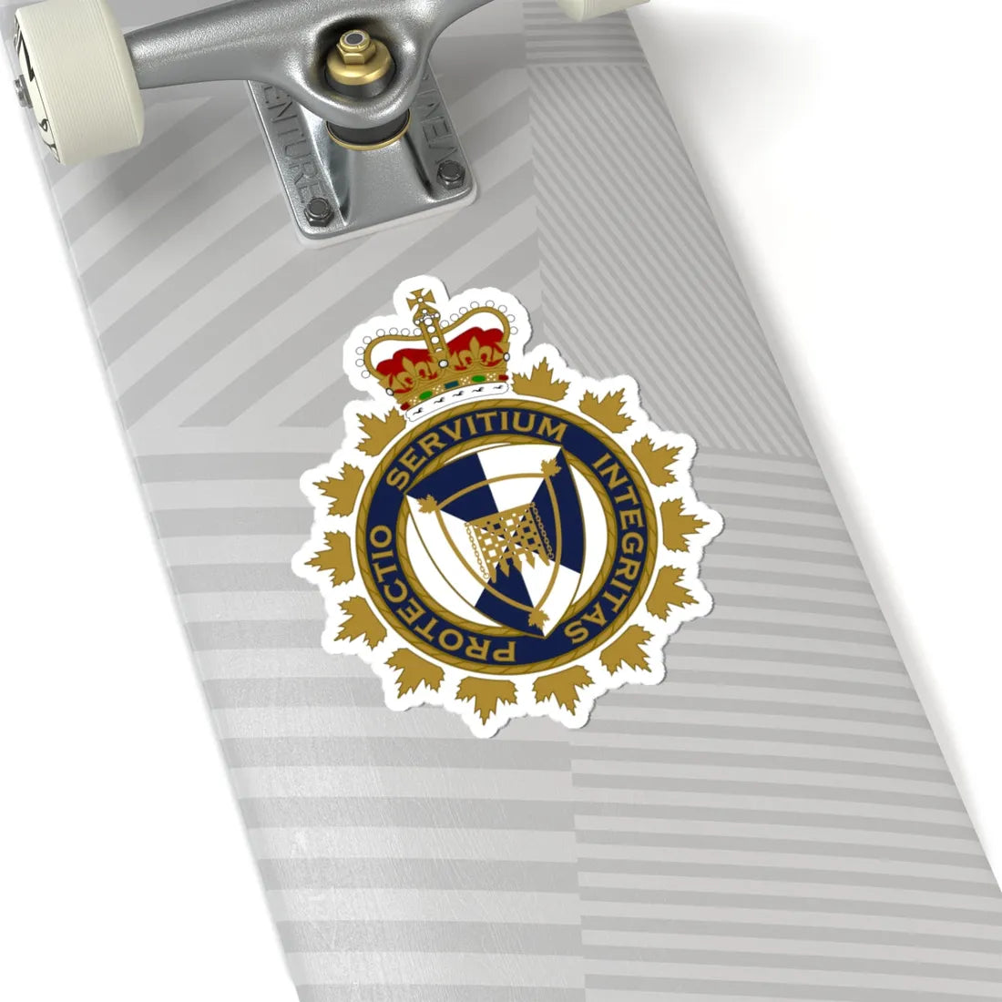 Badge of the Canada Border Services Agency (Canada) (Coat of Arms) STICKER Vinyl Kiss-Cut Decal - The Sticker Space