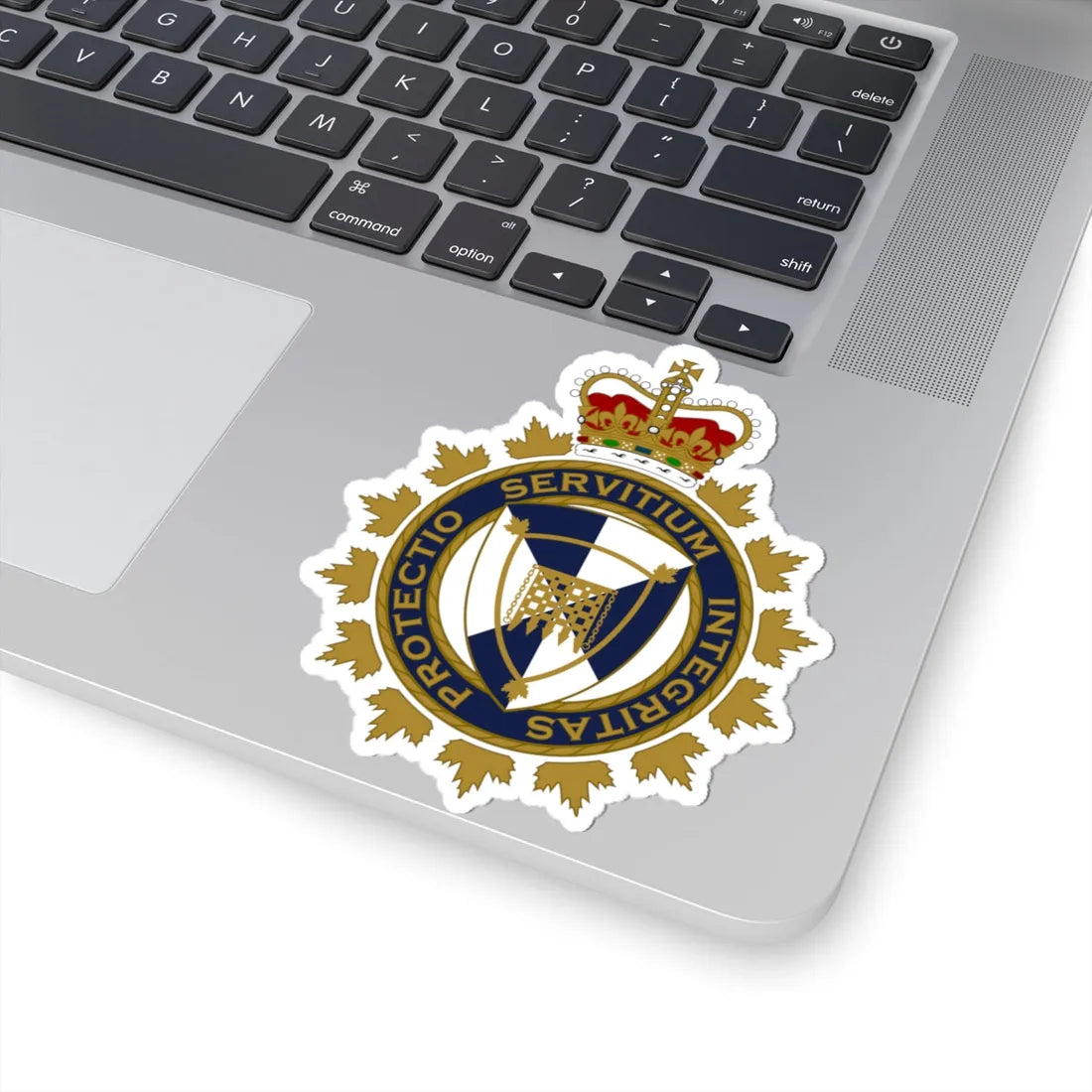 Badge of the Canada Border Services Agency (Canada) (Coat of Arms) STICKER Vinyl Kiss-Cut Decal - The Sticker Space