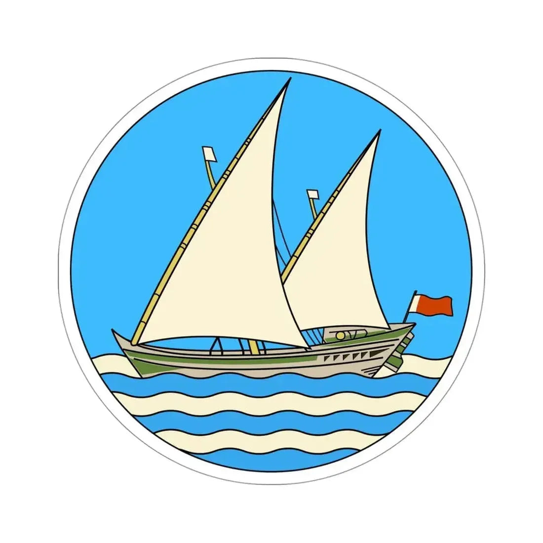 Badge of the Colony of Aden STICKER Vinyl Die-Cut Decal - The Sticker Space