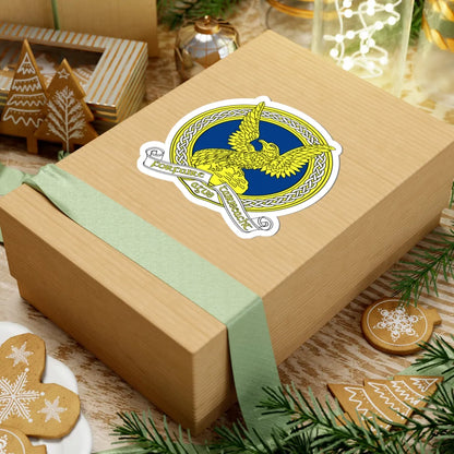 Badge of the Irish Air Corps (Ireland) (Coat of Arms) STICKER Vinyl Kiss-Cut Decal - The Sticker Space