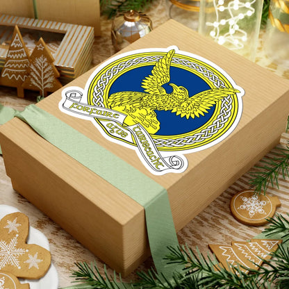 Badge of the Irish Air Corps (Ireland) (Coat of Arms) STICKER Vinyl Kiss-Cut Decal - The Sticker Space