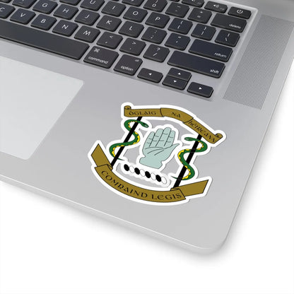 Badge of the Irish Medical Corps (Ireland) (Coat of Arms) STICKER Vinyl Kiss-Cut Decal - The Sticker Space