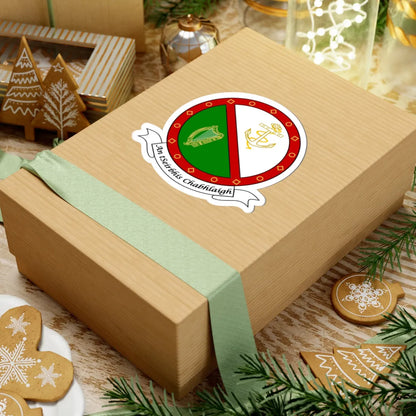 Badge of the Irish Naval Service (Ireland) (Coat of Arms) STICKER Vinyl Kiss-Cut Decal - The Sticker Space