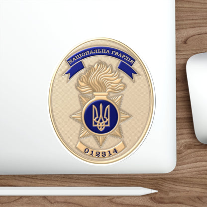 Badge of the National Guard of Ukraine STICKER Vinyl Die-Cut Decal-The Sticker Space